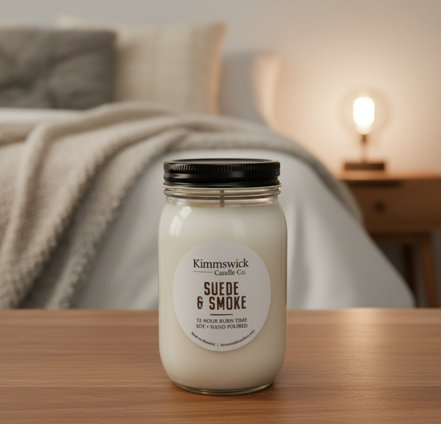 Suede & Smoke Soy Candle