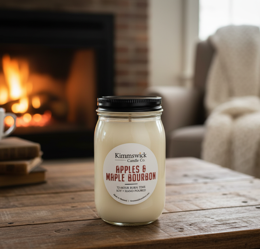 Apples & Maple Bourbon Soy Candle
