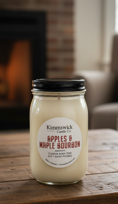 Apples & Maple Bourbon Soy Candle