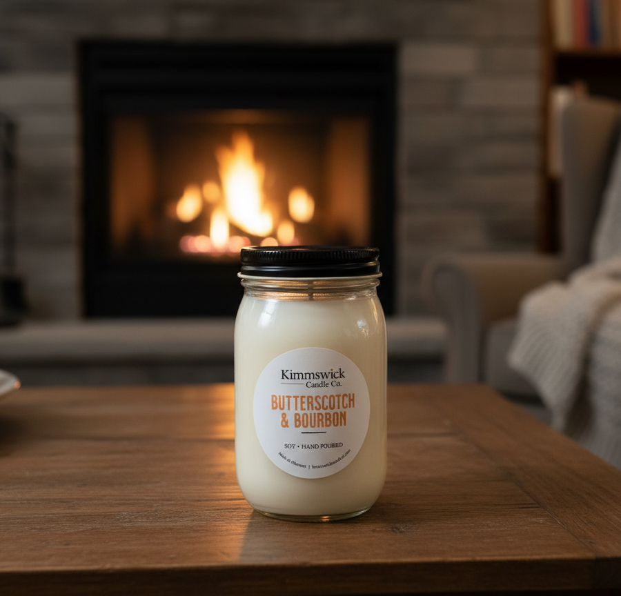 Butterscotch & Bourbon Soy Candle