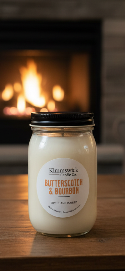 Butterscotch & Bourbon Soy Candle