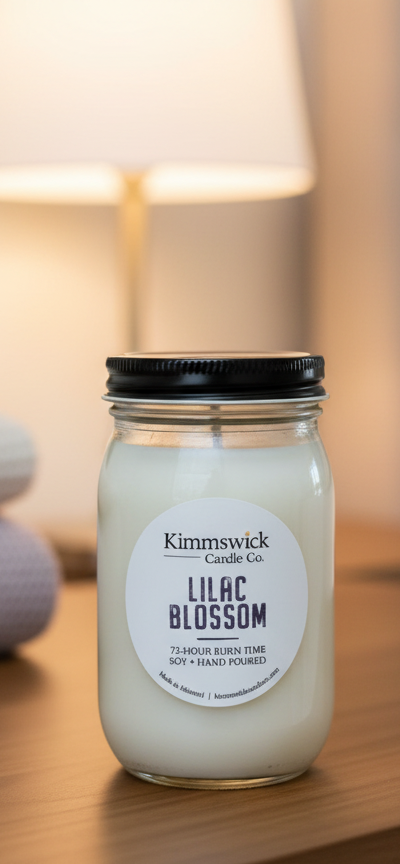 Lilac Blossom Soy Candle
