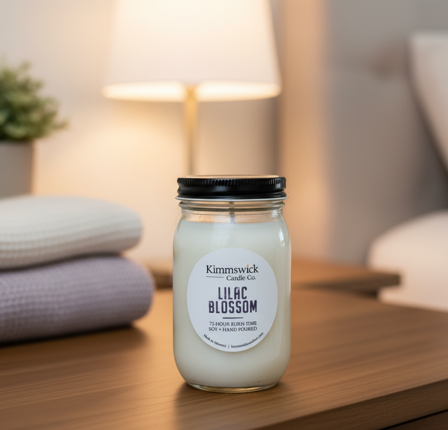 Lilac Blossom Soy Candle