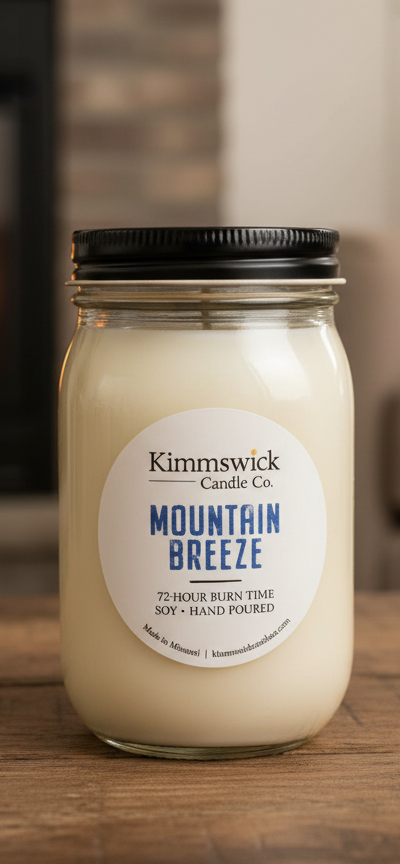 Mountain Breeze Soy Candle