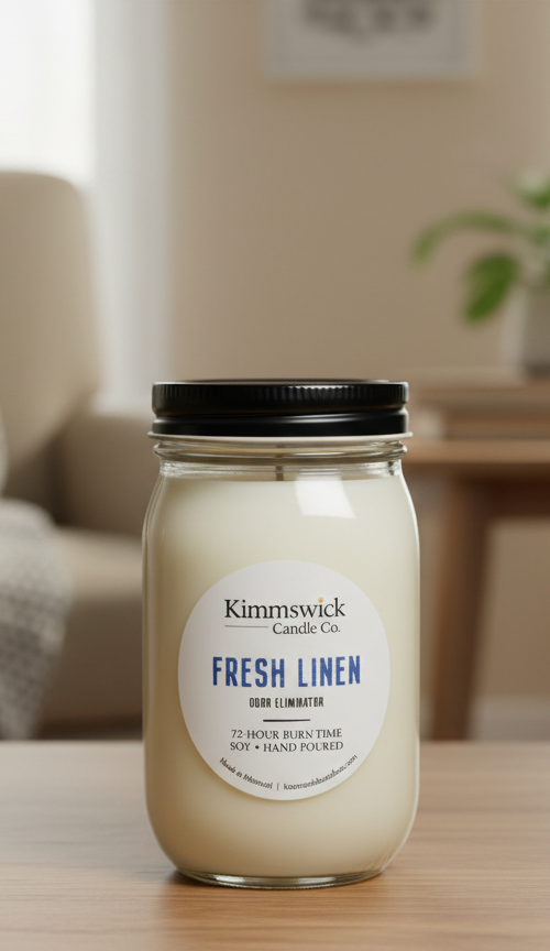 Fresh Linen Soy Candle