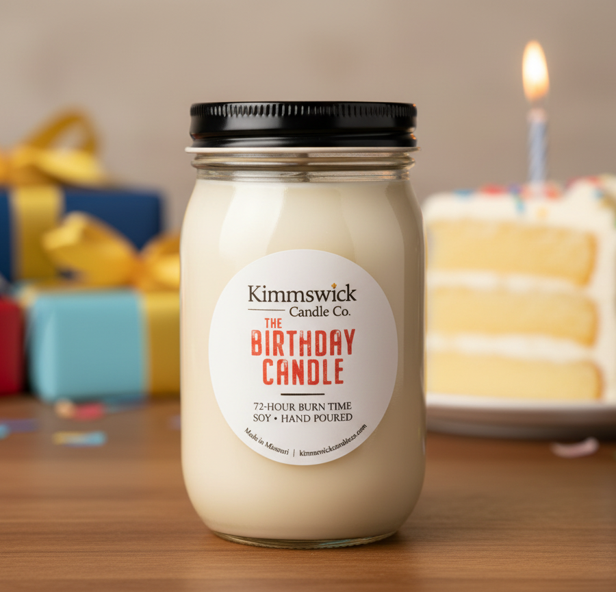 Birthday Candle Soy Candle