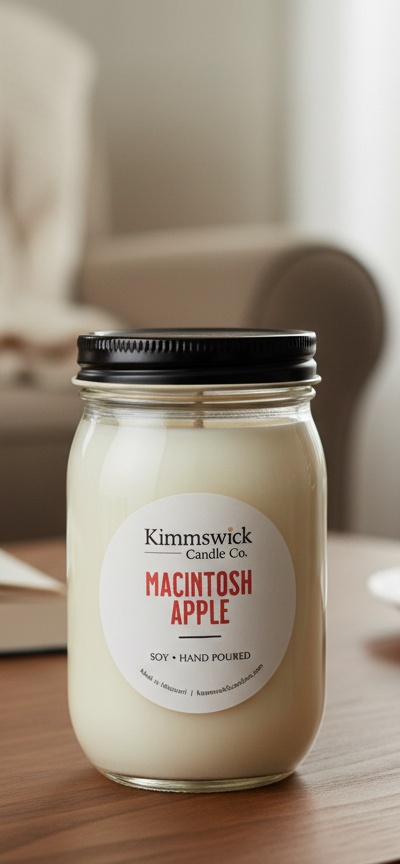Macintosh Apple Soy Candle