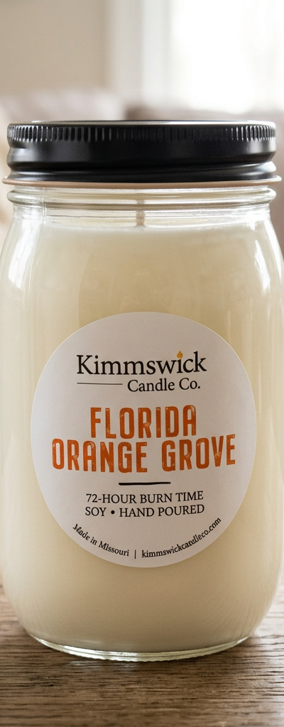 Florida Orange Grove Soy Candle