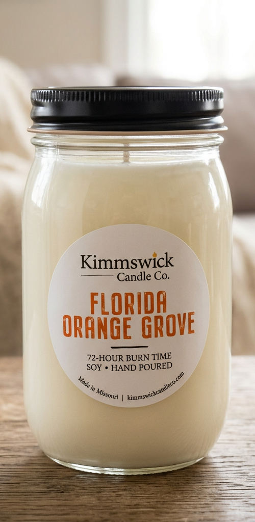 Florida Orange Grove Soy Candle