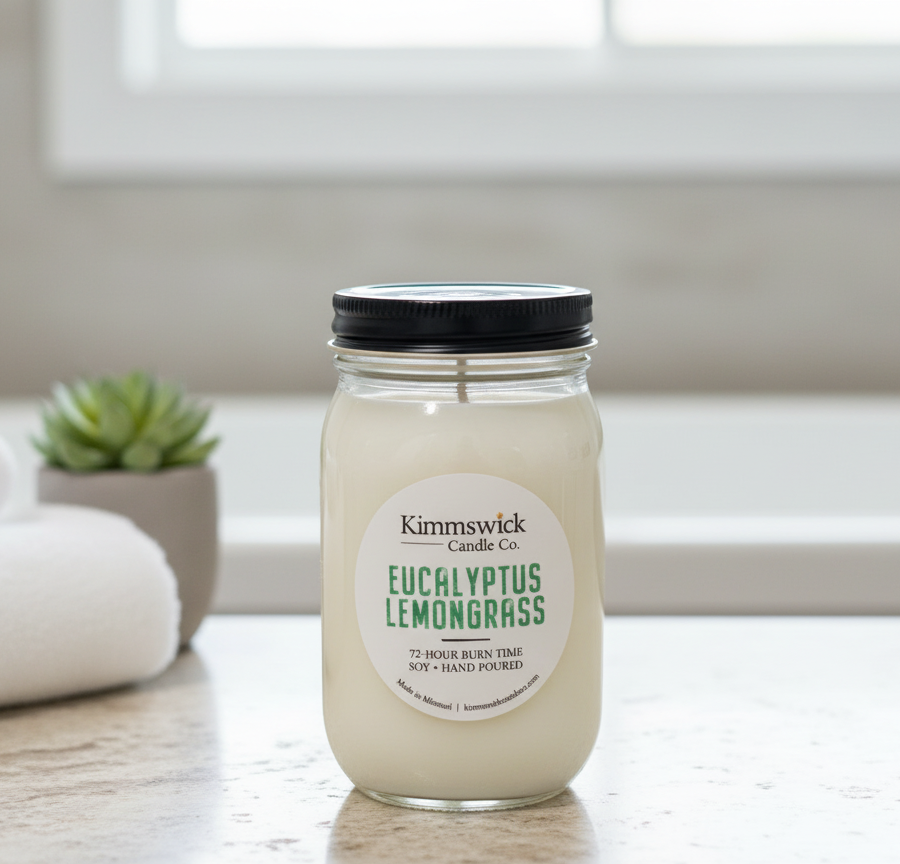 Eucalyptus Lemongrass Soy Candle