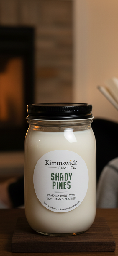 Shady Pines Soy Candle