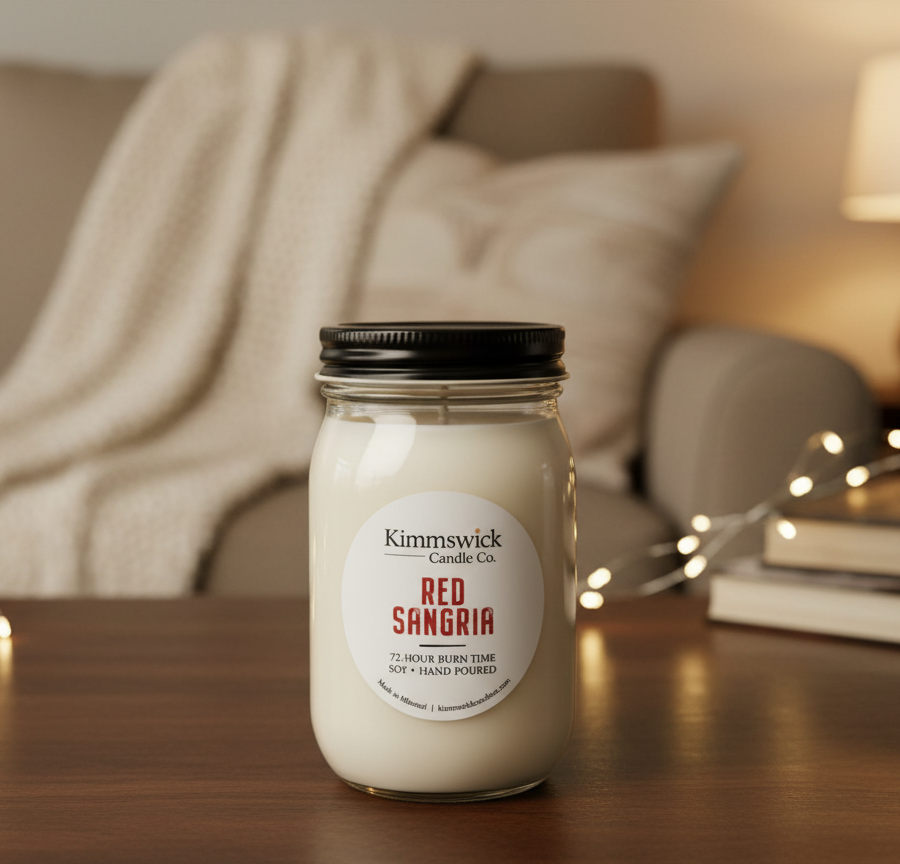 Red Sangria Soy Candle