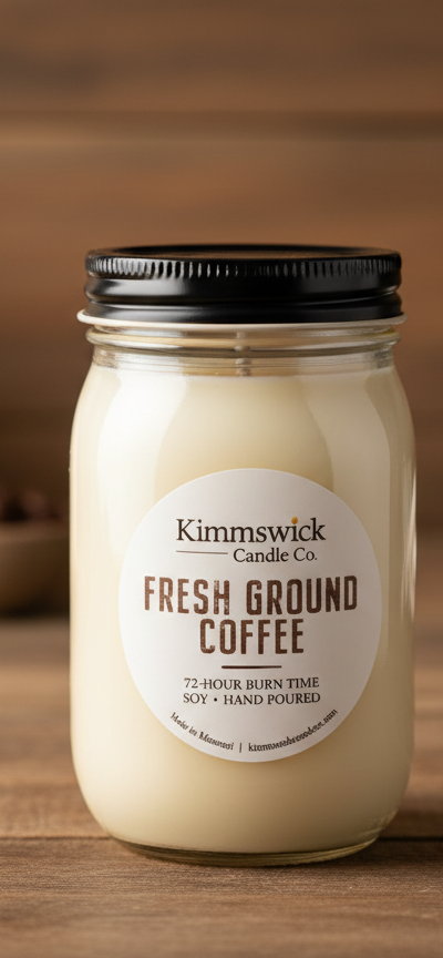 Fresh Ground Coffee Soy Candle