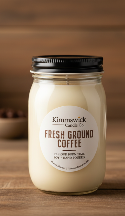 Fresh Ground Coffee Soy Candle