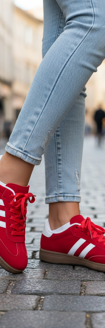 Harper Lace Up Flat Shoes