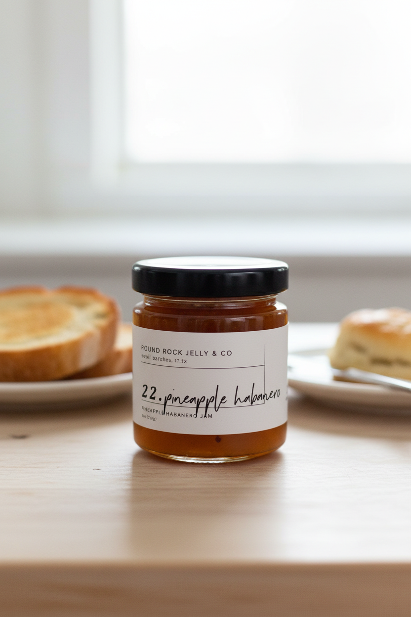 Pineapple Habanero Jam 
