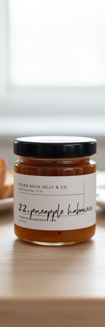 Pineapple Habanero Jam