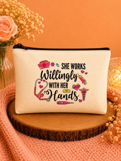 Works Willingly With Her Hands