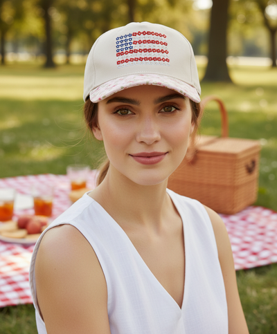 Boutique Flag Hat