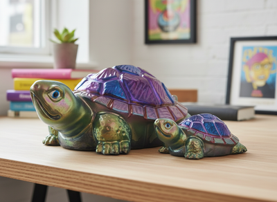 Big Papa & Baby Turtle 