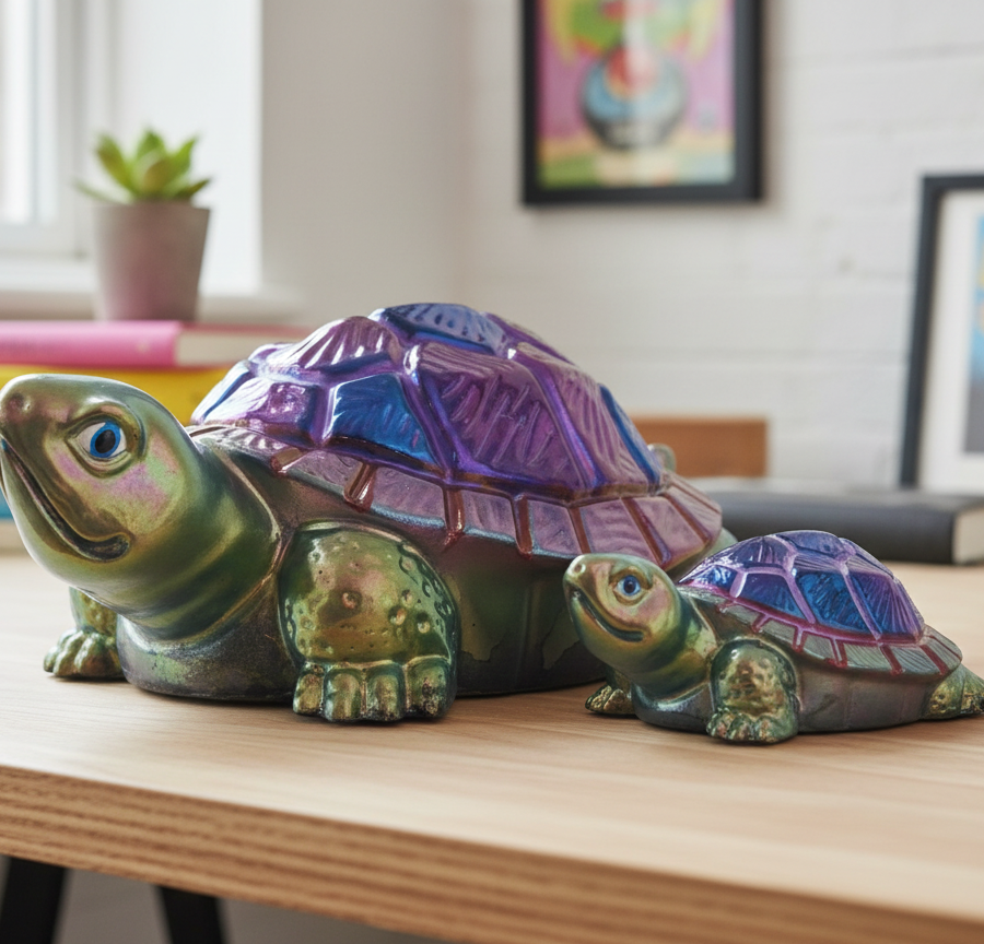 Big Papa & Baby Turtle 