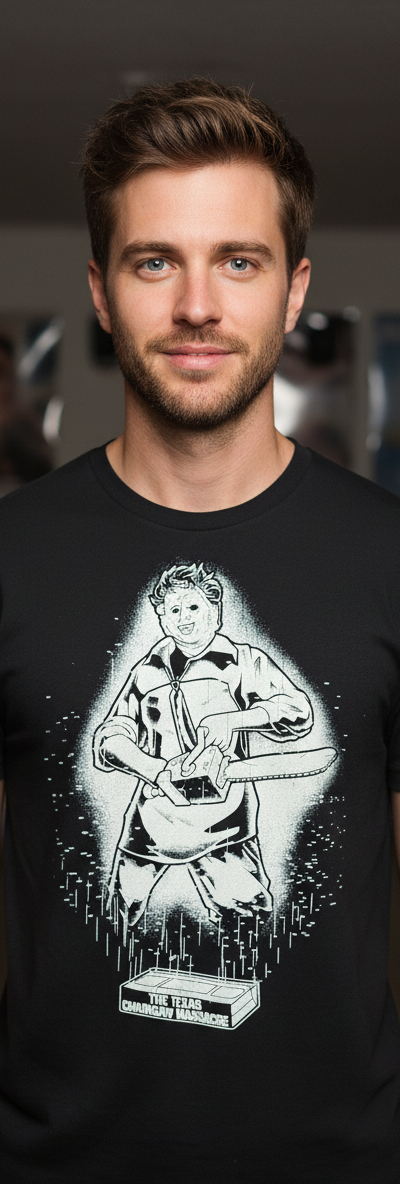 Glow in the Dark Leatherface Tee
