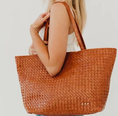Tiffany Woven Tote Bag