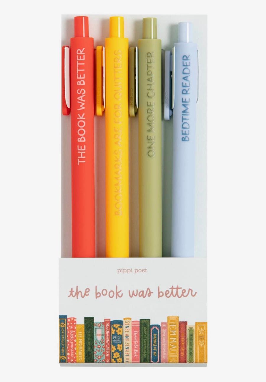 The Book Was Better Pen Set