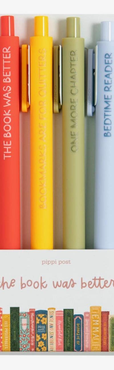 The Book Was Better Pen Set