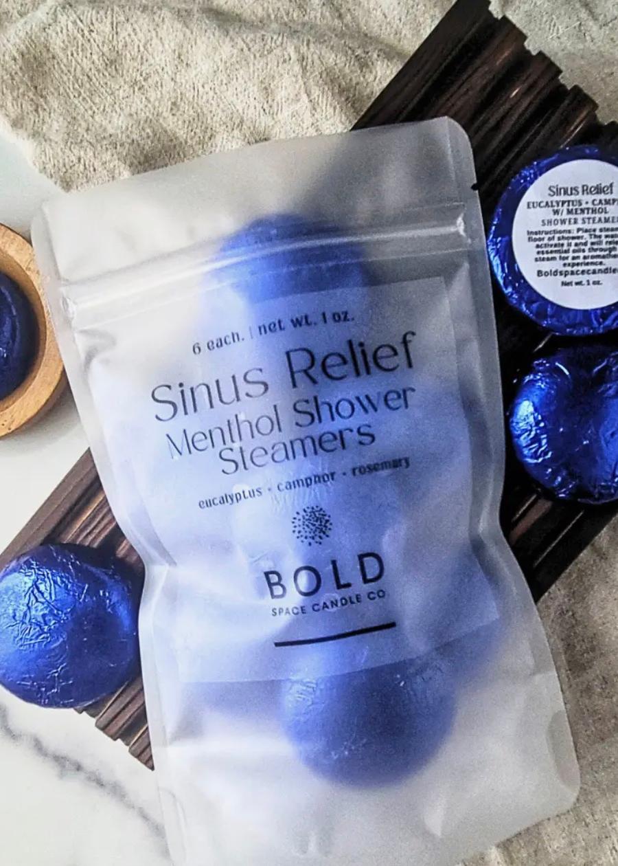 Menthol Shower Steamers (Pack of 6)