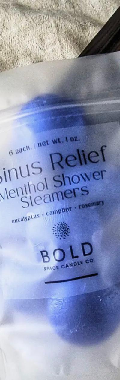 Menthol Shower Steamers (Pack of 6)