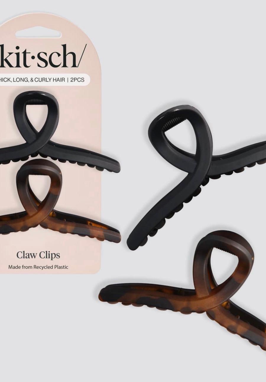 kitsch Large Loop Claw Clips 2pc