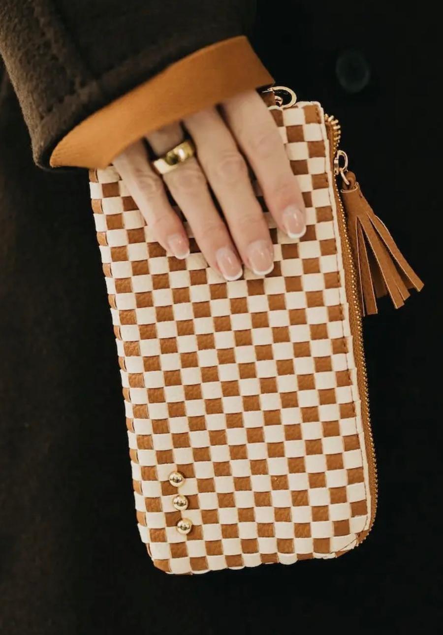 Emma Woven Wristlet