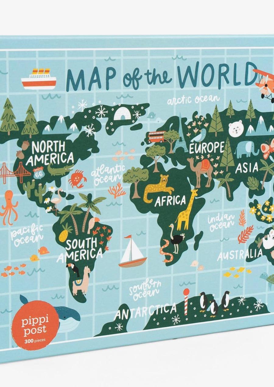 Map of the World Jigsaw Puzzle - 300pc