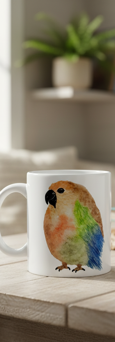 Fatty Bird Fat Pat the Parrot