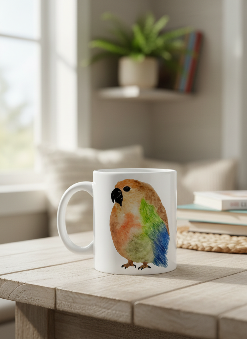 Fatty Bird Fat Pat the Parrot