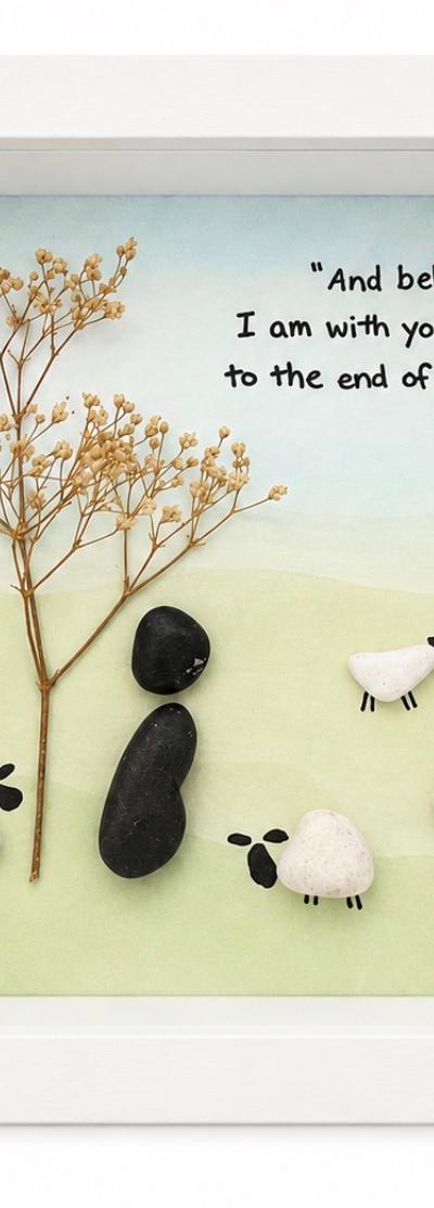 Shepherd and Sheep Rock Art