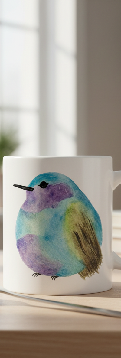 Fatty Bird Fat Harold the Hummingbird