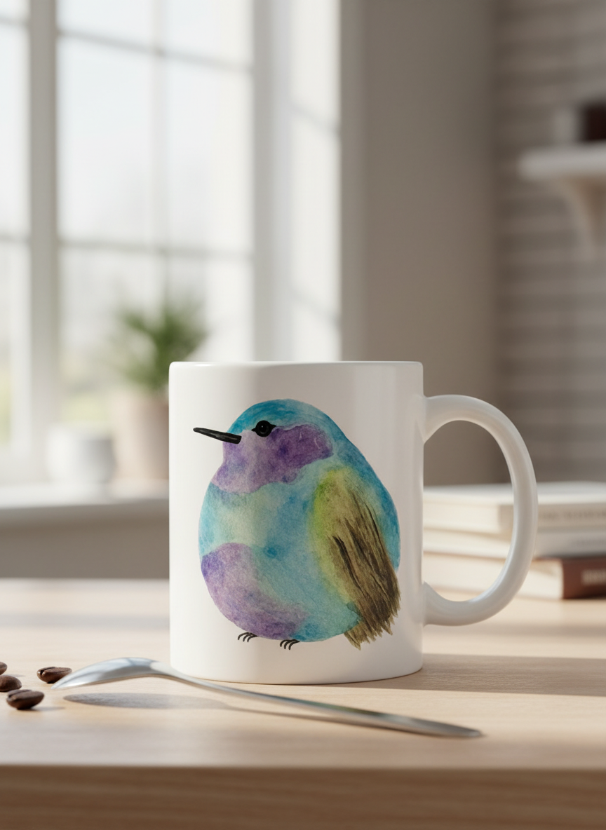 Fatty Bird Fat Harold the Hummingbird
