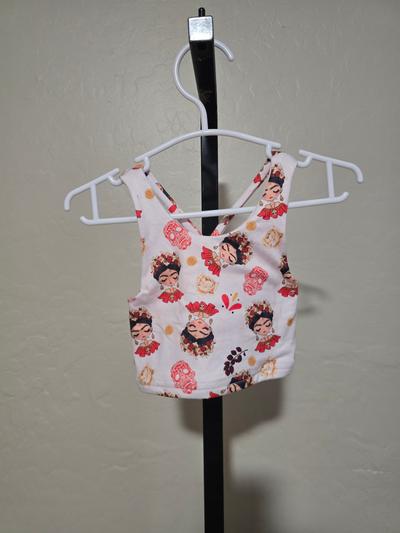 Kids crop tank