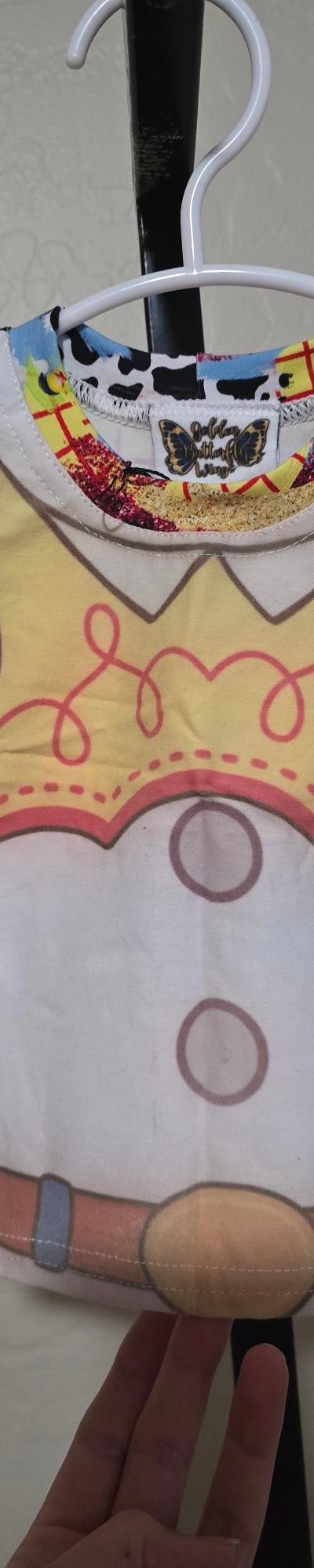 Cowgirl kids shirt *flawed*