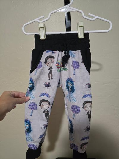 Kids joggers light purple