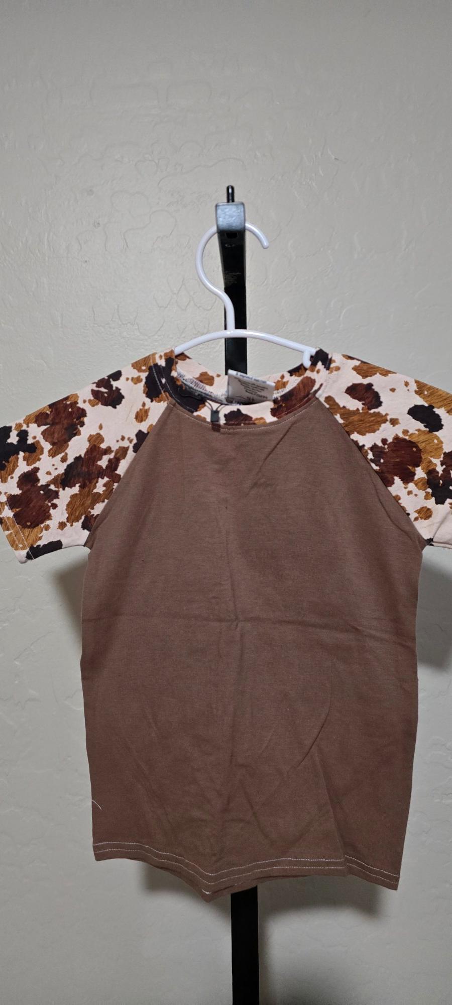 Cow print t-shirt