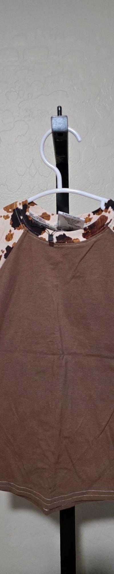 Cow print t-shirt