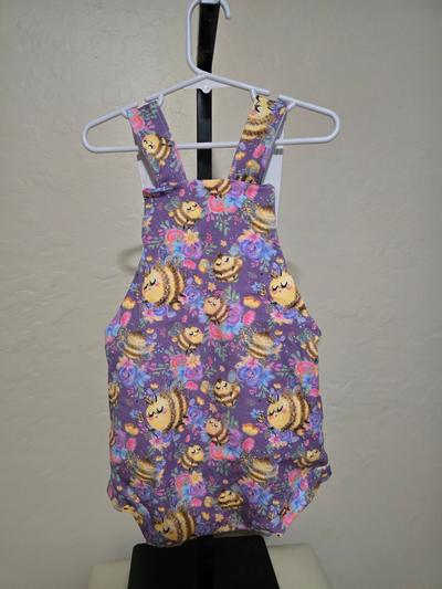 Bumble bee overalls