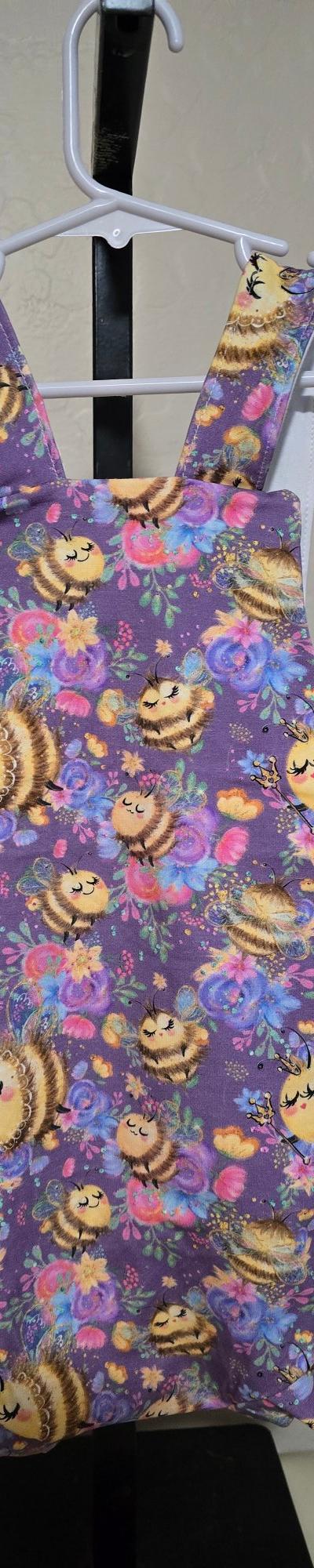 Bumble bee overalls