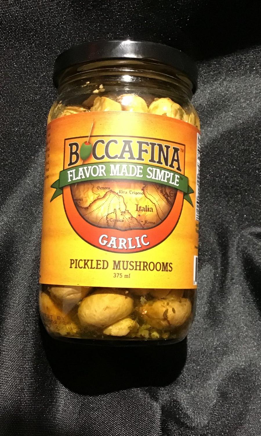 Garlic Pickled Mushrooms