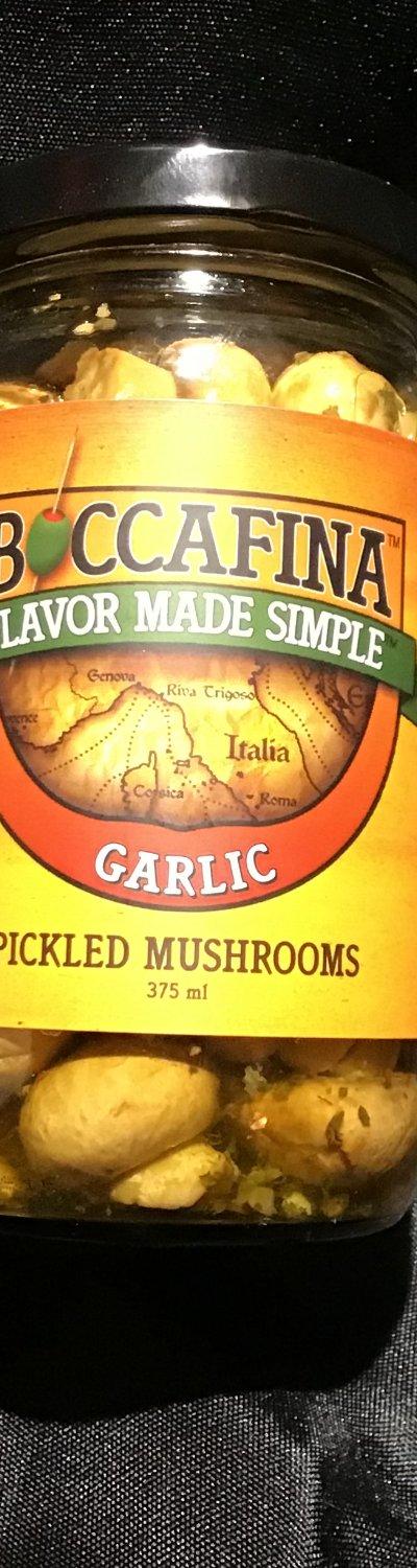 Garlic Pickled Mushrooms