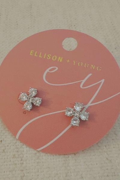 Blossom Sparkle Stud Earrings