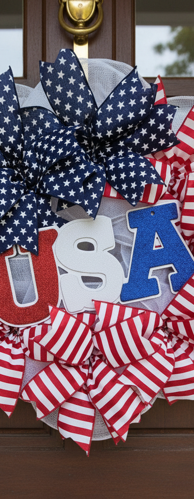 USA FLAG WREATH